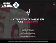 Tablet Screenshot of casting-creditagricole.fr